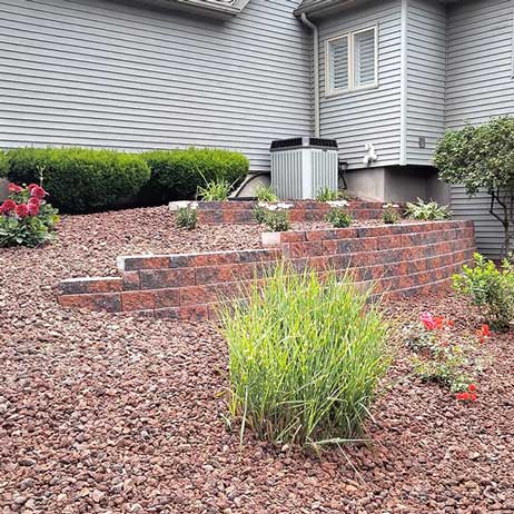 Brick Retaining Wall