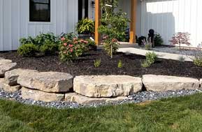 Stone Retaining Wall